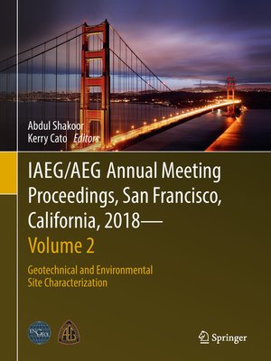cover image of IAEG/AEG Annual Meeting Proceedings, San Francisco, California, 2018--Volume 2